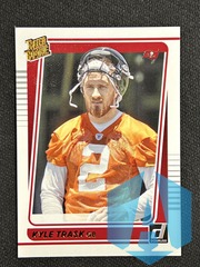 2021 Panini Donruss Kyle Trask  #257 Rated Rookie RC Portrait TB Buccaneers